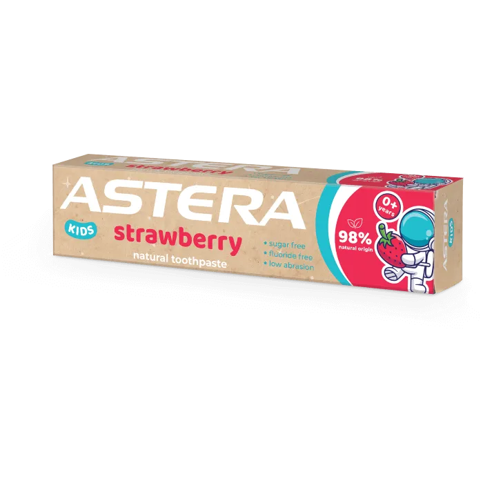 AsteraNaturalKids паста Strawberry0+50мл
