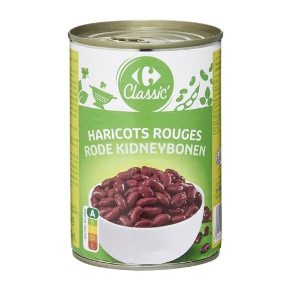 Carrefour Classic Боб Червен 400г