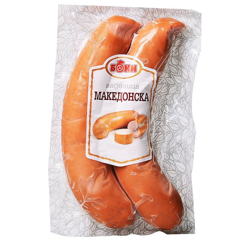 Бони Наденица Македонска 350г Вакуум