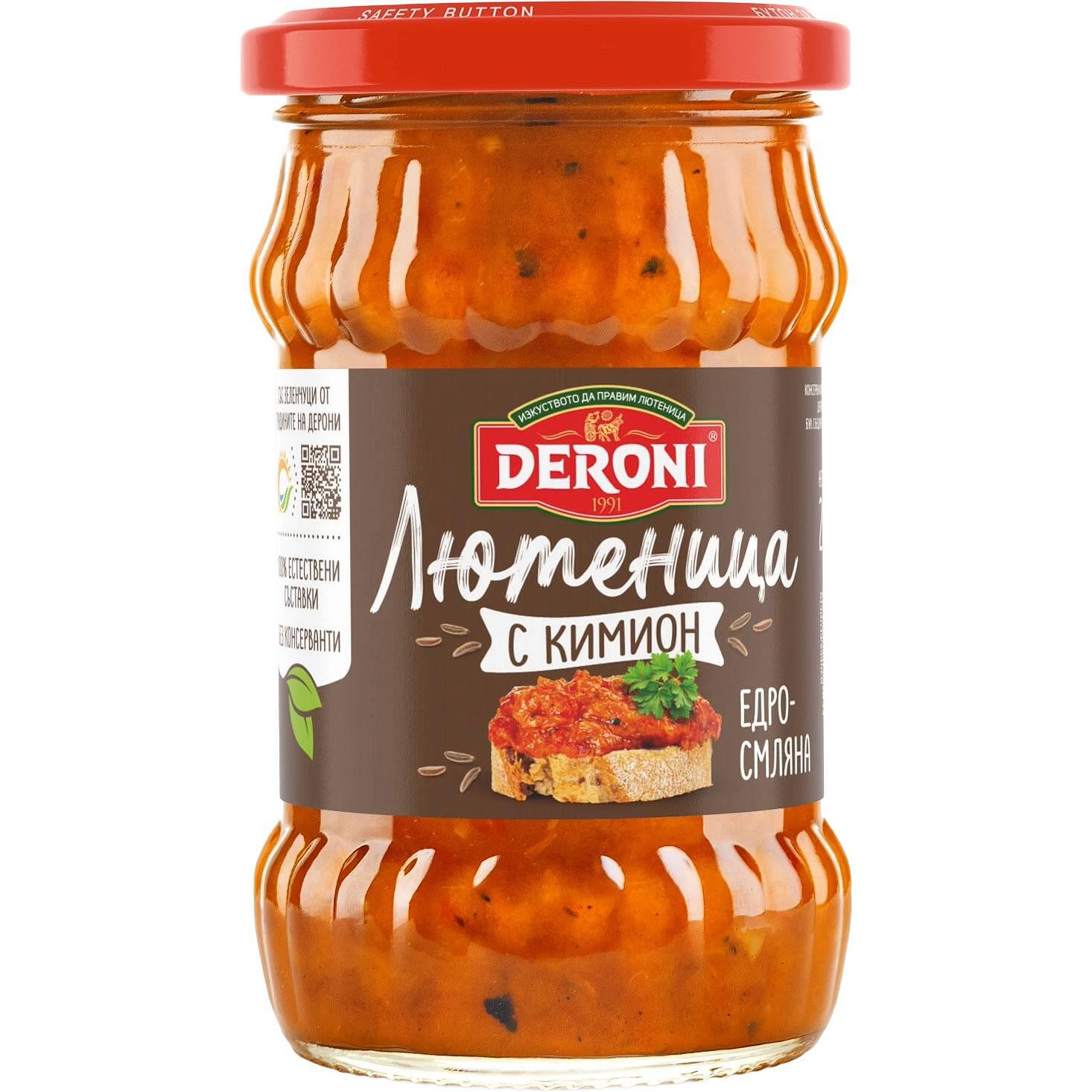 Дерони Лютеница Едросмляна с Кимион 260г