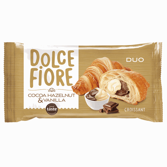 Долче Фиоре Кроасан Какао и Ванилия 70г