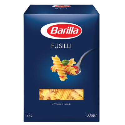 МАКАРОНИ БАРИЛА ФУСИЛИ 500Г