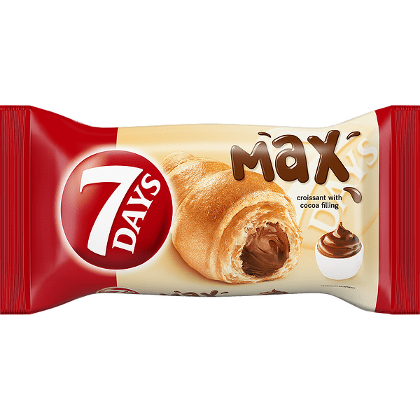 КРОАСАН СЕВЪН ДЕЙС МАКС 80Г ФЪСТЪК КАКАО