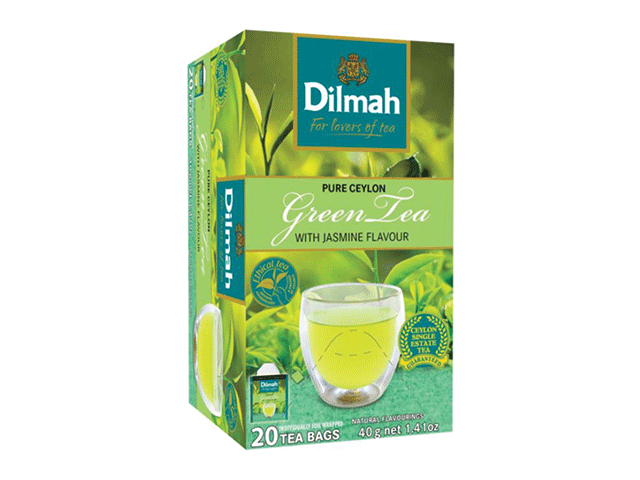 Дилма Чай Зелен Цейлонски Жасмин 20бр/40г