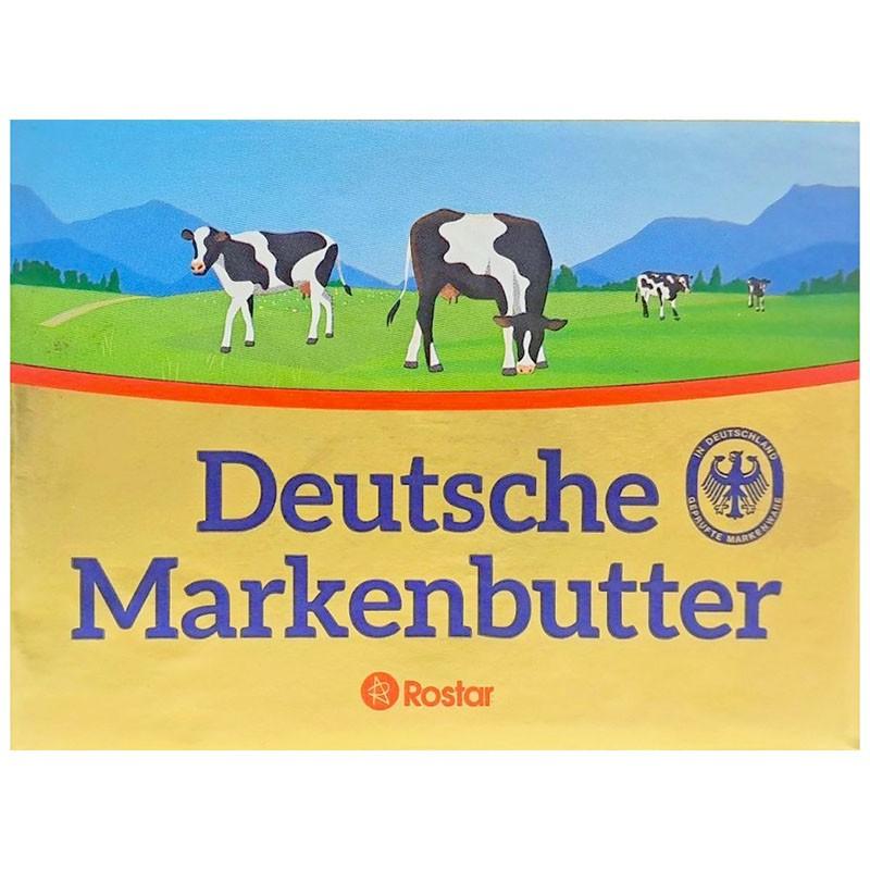 Дойче Маркенбутер Масло Краве Ростар 82% 250г