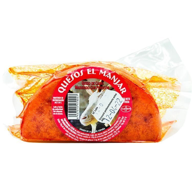 Елеотири Гръцко Сирене Козе Зряло с Червен Пипер 200г Вакуум