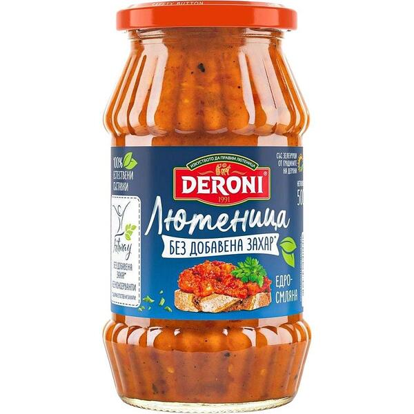 Дерони Лютеница едрос. без захар 500 г