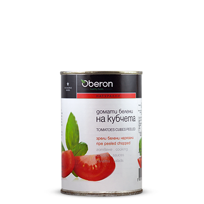 Оберон Домати Кубчета 400г