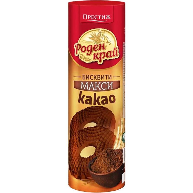 Роден Край Престиж Бисквити с Какао 170г
