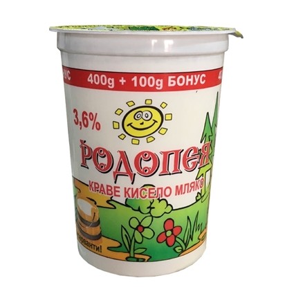 Родопея Кисело Мляко Моряче 3.6% 370г
