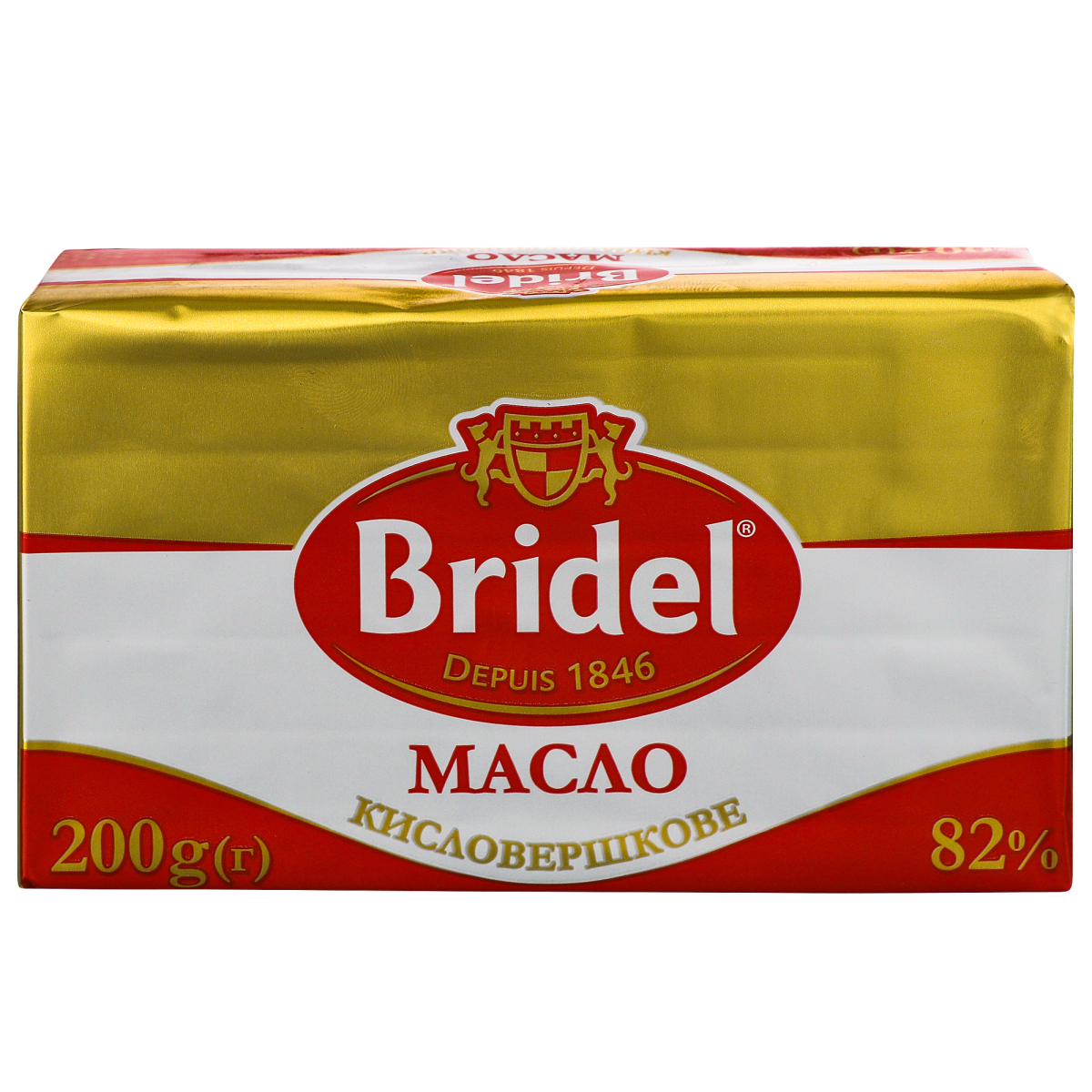 Президент Масло Краве Бридел 200г