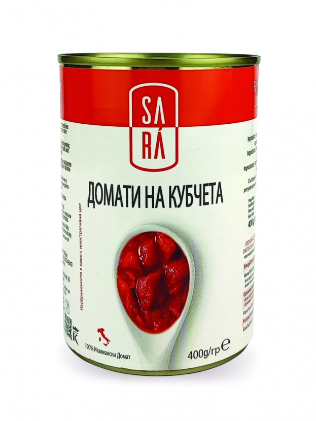 Сара Домати Кубчета 400г