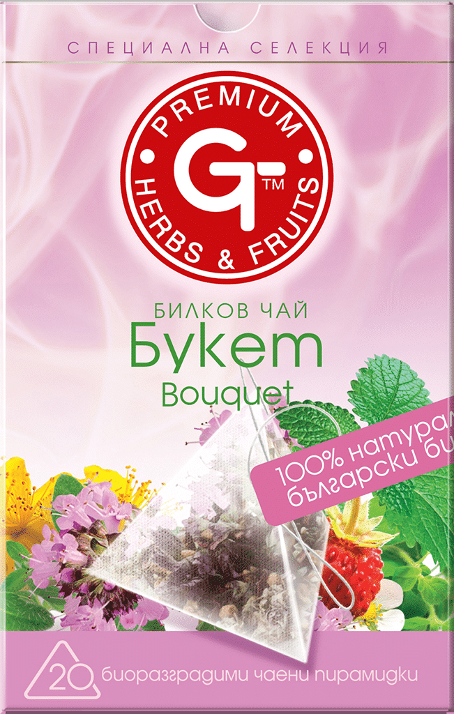 ЧАЙ ГТ 20*1,5ГР БУКЕТ