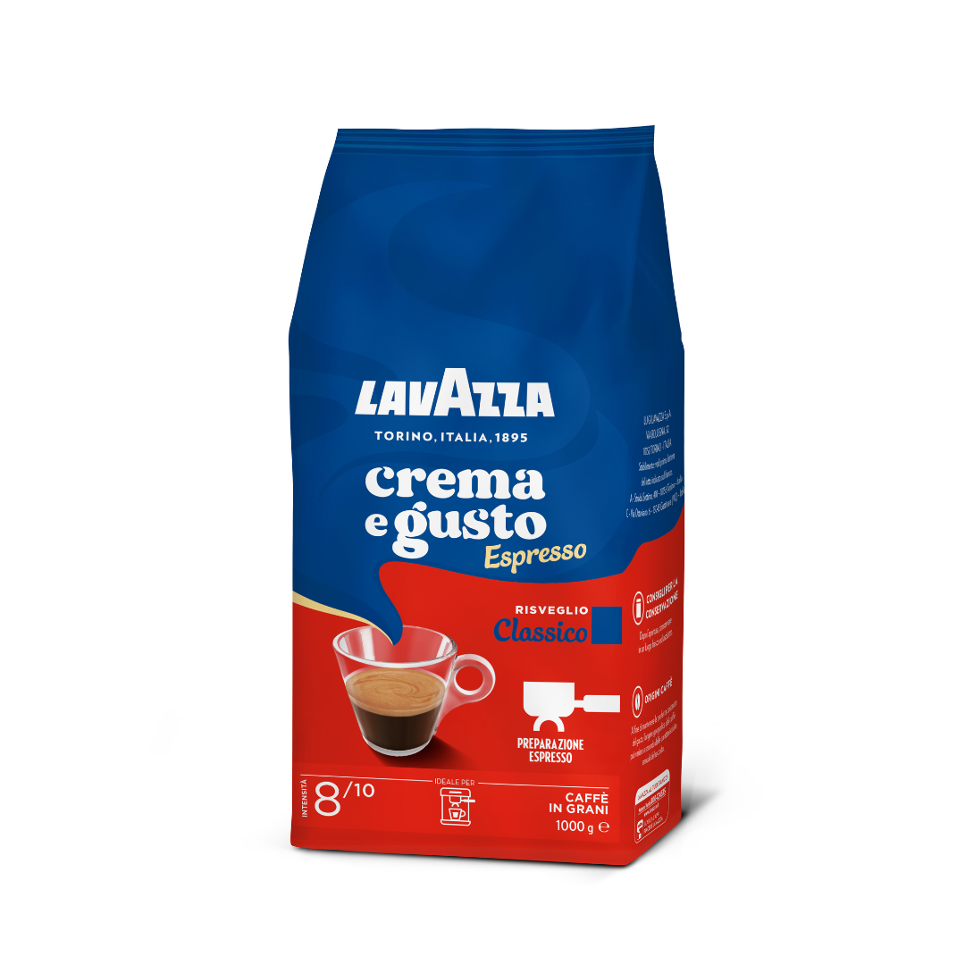 Кафе на зърна LAVAZZA CREMA GUSTO 1кг