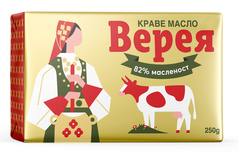 Краве масло ВЕРЕЯ 250гр