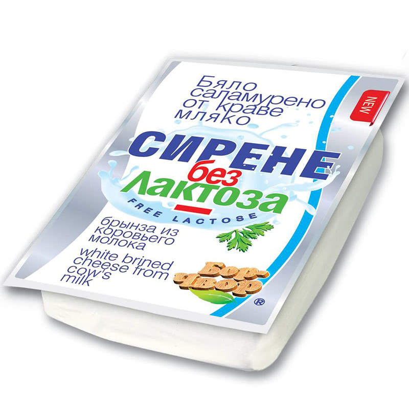 БОР ЧВОР СИРЕНЕ 200Г БЕЗ ЛАКТОЗА
