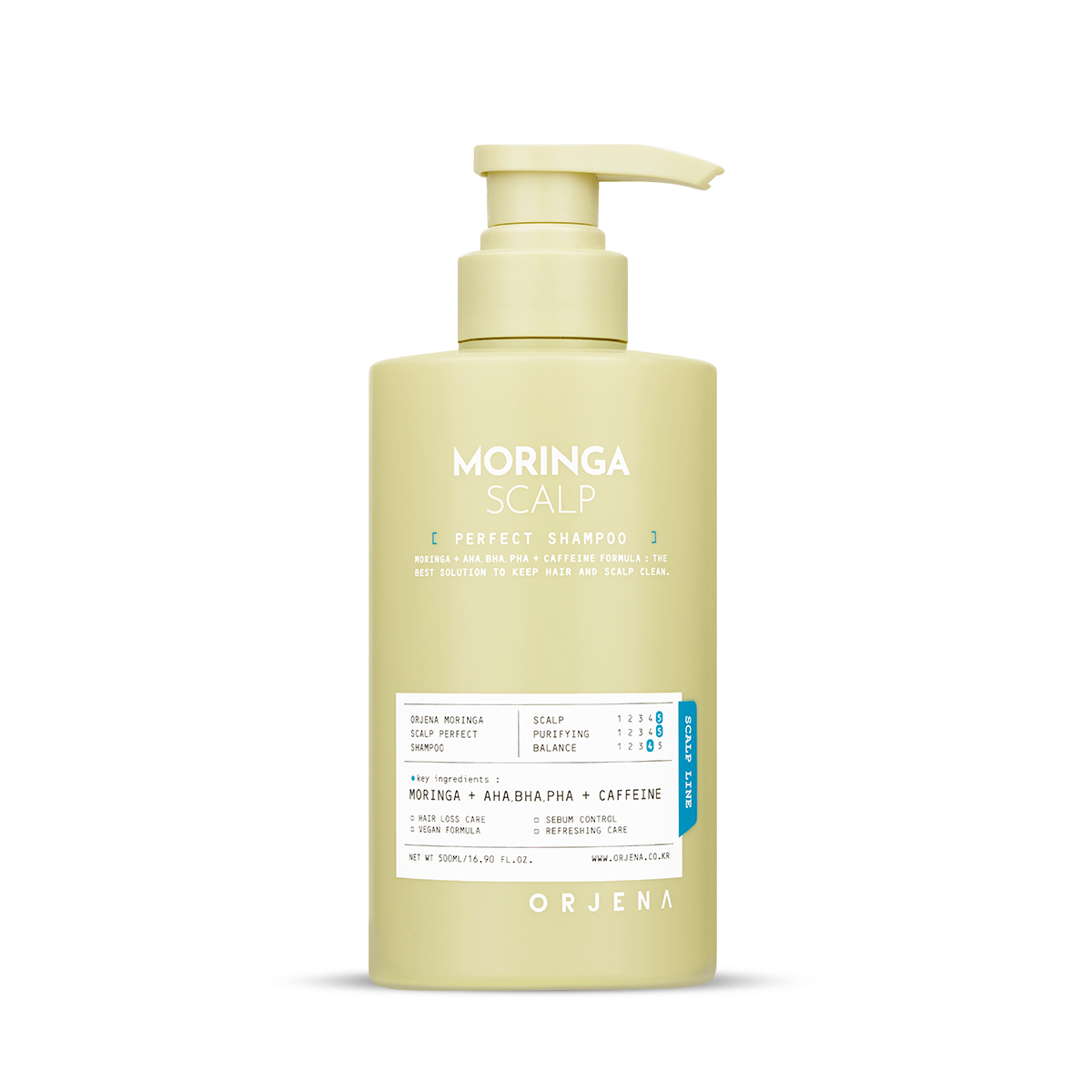 ORJENA_HC_F_MORINGA SCALP_PERFECT SHAMPOO_500ML