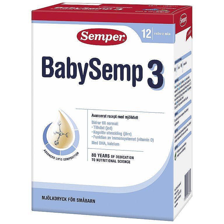 Semper Преходно мляко за кърмачета Baby Semp 3 9+ 800 мл