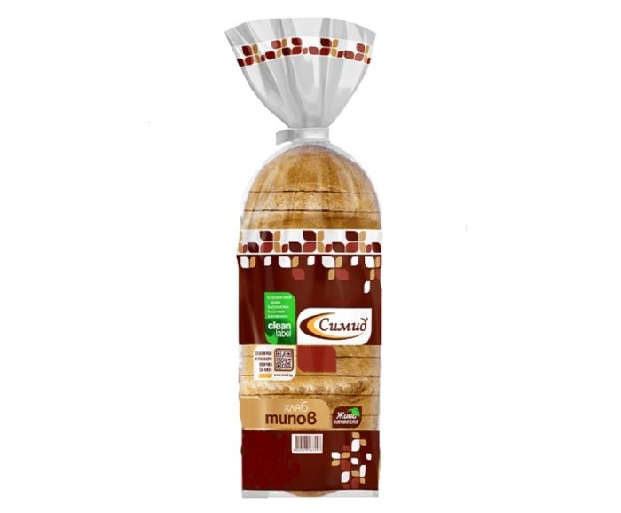 Хляб СИМЕРС ГРУП типов 500гр