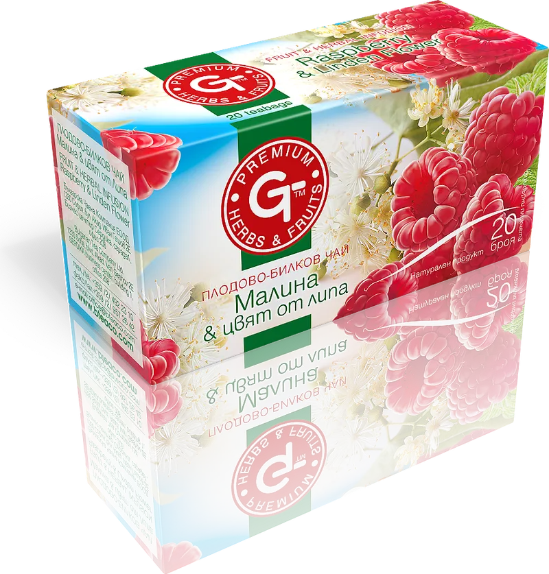 Чай GT PREMIUM малина,цв. от липа 30гр