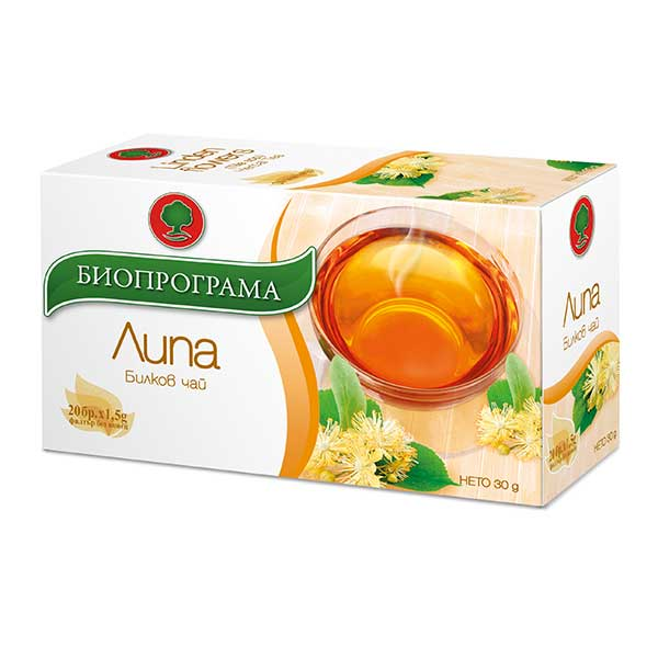 БИОПРОГРАМА ЧАЙ ЛИПОВ ЦВЯТ