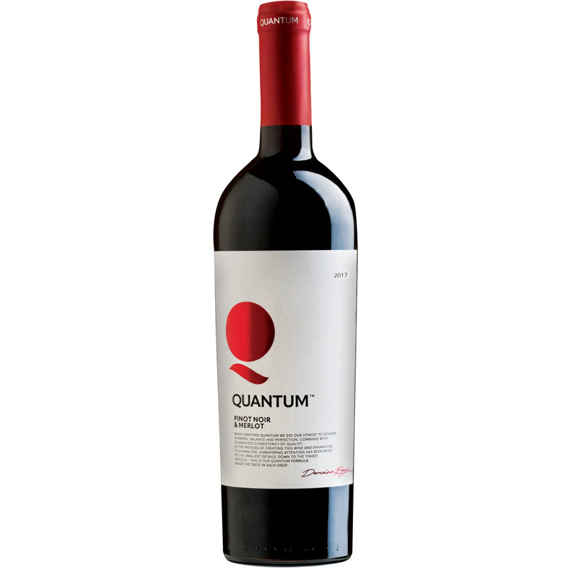 ВИНО КУАНТУМ ПИНО НОАР И МЕРЛО 0.75