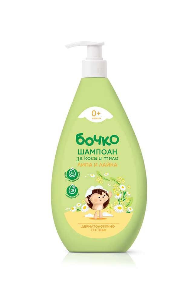 ШАМПОАН ЛИПА И ЛАЙКА БОЧКО 400МЛ