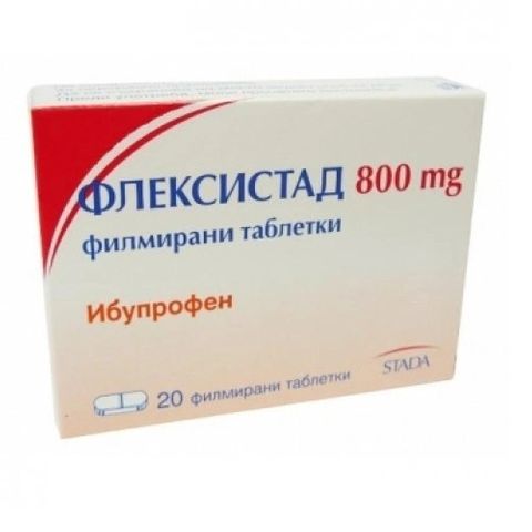 ФЛЕКСИСТАД ТАБЛ. 800МГ Х 20