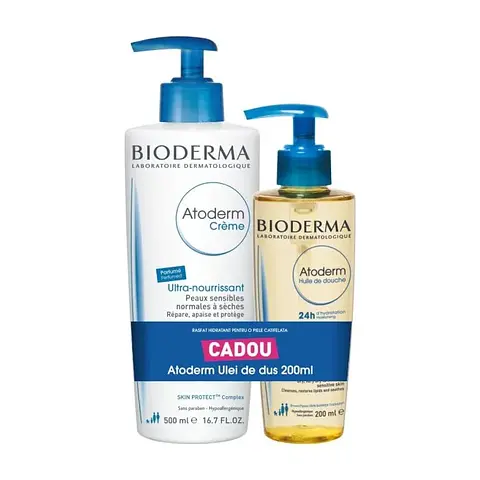 BIODERMA ATODERM К-Т Б-М 500МЛ+Д-О 200МЛ